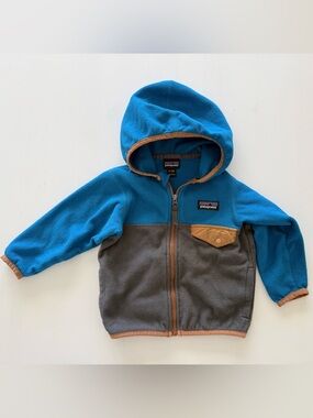 Patagonia Baby Micro D Snap-T Fleece Zip up Jacket 6-12m